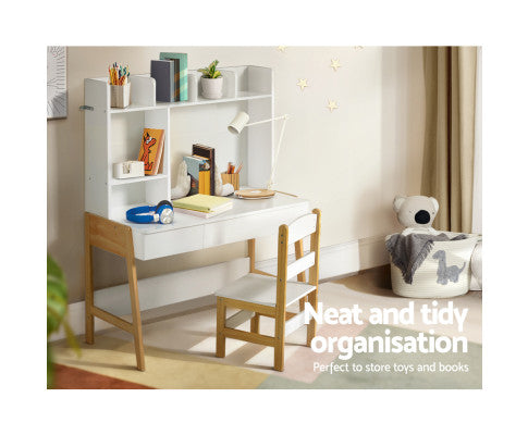 KEEZI KIDS STORAGE DESK & CHAIR SET