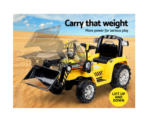 RIGO KIDS ELECTRIC BULLDOZER DIGGER