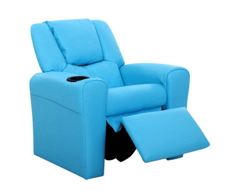 KEEZI KIDS PU LEATHER RECLINER