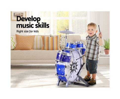 KEEZI KIDS 8PC DRUM PLAY SET