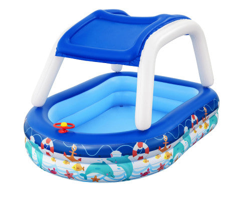 BESTWAY BOAT POOL WITH CANOPY