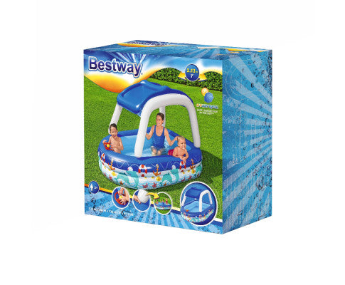 BESTWAY BOAT POOL WITH CANOPY
