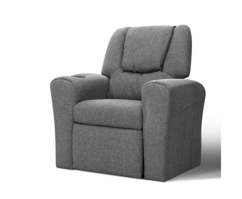 KEEZI KIDS FABRIC RECLINER
