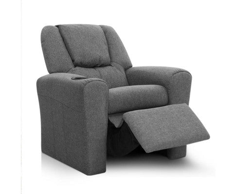 KEEZI KIDS FABRIC RECLINER