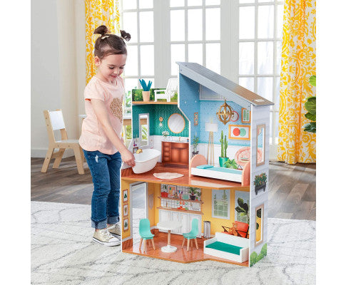 DOLLHOUSE WITH FURNITURE