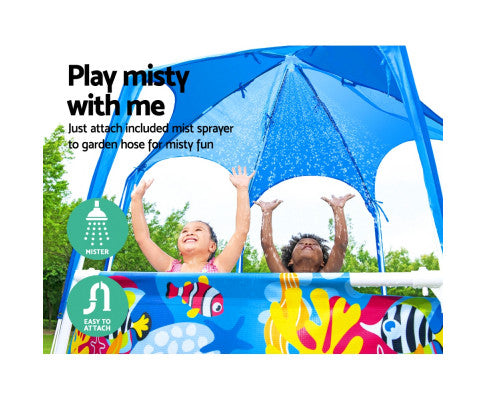 BESTWAY FRAMED POOL WITH CANOPY