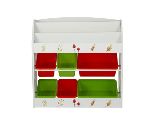 KEEZI KIDS 6 BIN STORAGE UNIT