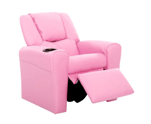 KEEZI KIDS PU LEATHER RECLINER