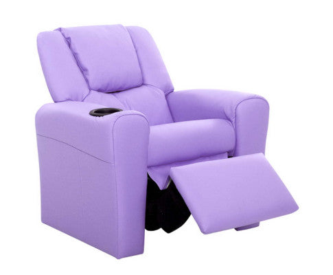 KEEZI KIDS PU LEATHER RECLINER