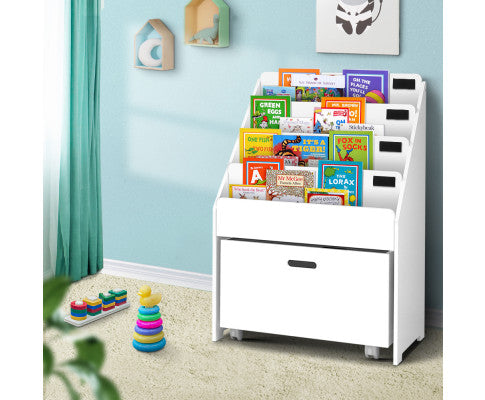 KEEZI KIDS BOOKSHELF STORAGE